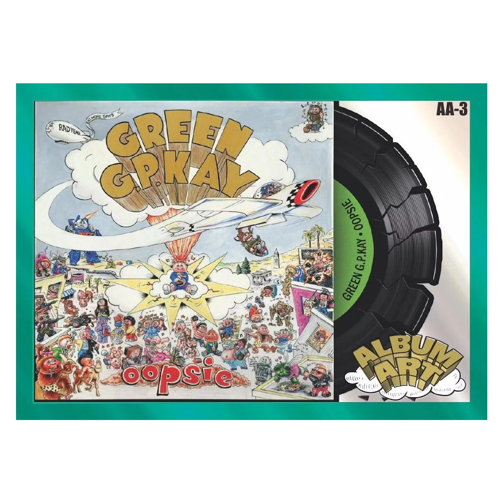 GREEN DAY GARBAGE PAIL KIDS: BATTLE OF THE BANDS Hobby Box (Topps